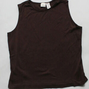 Merona Knit Tank Top Brown